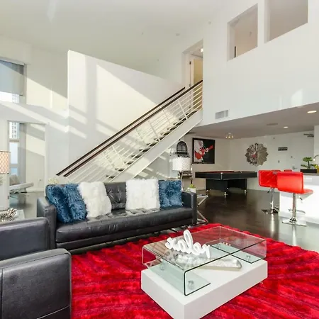 Hotel Popular Downtown La Presidential Loft With Pool Table